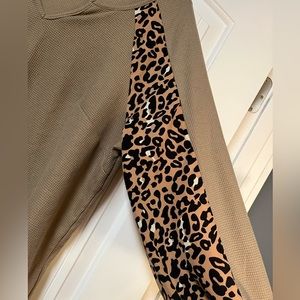 Women’s cheetah dress top